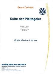 Suite der Pleitegeier : für 2 Trompeten, - Gerhard Hafner