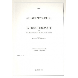 26 piccole sonate vol.2 (nos.13-26) - Giuseppe Tartini
