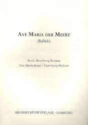 Das Ave Maria der Meere - Hans-Georg Moslener