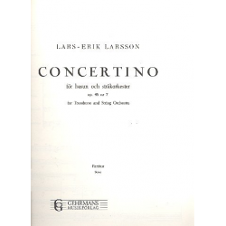 Concertino op.45,7 (Partitur) - Lars Erik Larsson