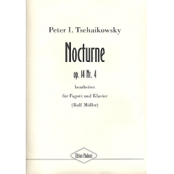 Nocturne op.14,4 für - Piotr Ilich Tchaikowsky (Pyotr Peter Ilyich Iljitsch Tschaikovsky)