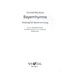 Bayernhymne - Konrad Max Kunz