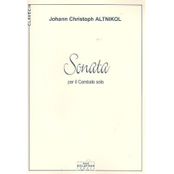 Sonata per cembalo - Johann Christoph Altnikol
