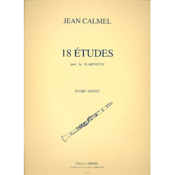 18 études pour clarintette - Jean Calmel