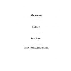 Paisaje op.35 para piano - Enrique Granados