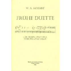 Frühe Duette - Wolfgang Amadeus Mozart