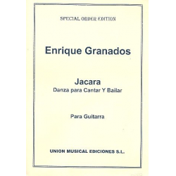 Jacara danza para cantar y bailar - Enrique Granados