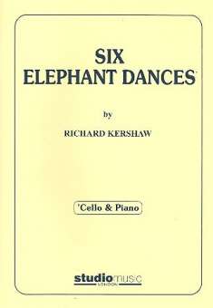 Six Elephant Dances for cello and piano