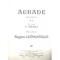 Aubade - Ruggero Leoncavallo