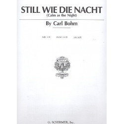 Calm as the Night (Still wie die Nacht) - Carl Bohm