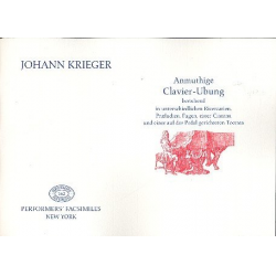 Anmuthige Clavier Übung (bestehend - Johann Philipp Krieger
