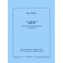 Gen : concerto pour - Ryo Noda