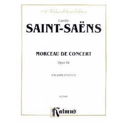 Saint-Saëns: Morceau de Concert; Op, 94 - Camille Saint-Saens