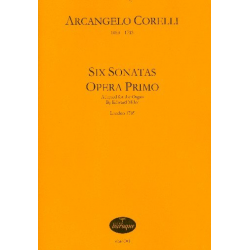 6 sonatas op.1 for organ - Arcangelo Corelli
