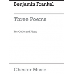 3 Poems for cello and piano - Benjamin Frankel
