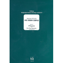 Ave verum corpus für 4 Posaunen - William Byrd