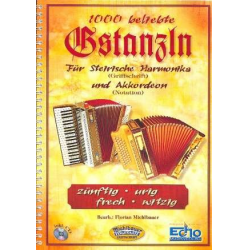 1000 beliebte Gstanzln (+CD) für Steirische - Florian Michlbauer
