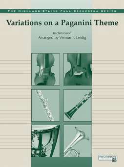 Variations/Paganini Theme (full orch)