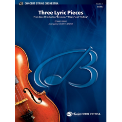 Three Lyric Pieces (s/o) - Edvard Grieg / Arr. Steven H. Brook