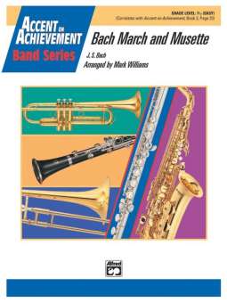 Bach March and Musette (concert band)
