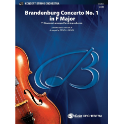 Brandenburg Concerto 1 In F Maj (s/o) - Johann Sebastian Bach / Arr. Steven H. Brook