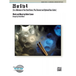 25 Or 6 To 4 (Steel Drum Ensemble) - Robert Lamm / Arr. Patrick Moore