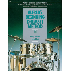 Alfred's Beginning Drumset Method (+MC) - Sandy Feldstein