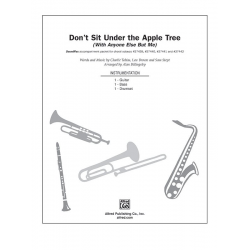 Don't Sit Under The Apple Tree SoundPax - Charlie Tobias; Lew Brown; Sam Stept / Arr. Alan Billingsley
