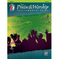 Top Praise & Worship Solos Cl BK CD