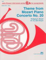 Theme from Piano Concerto No.20 (c/band) - Wolfgang Amadeus Mozart / Arr. John Kinyon