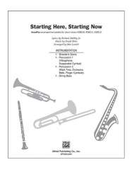 Starting Here, Starting Now Pax - David Shire / Arr. John Leavitt