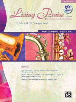 Living Praise Instrumental Collection - Alto Saxophone, Baritone Saxophone
