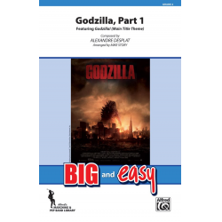 Godzilla Part 1 (m/b) - Alexandre Desplat / Arr. Michael Story