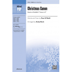 Christmas Canon SSAB - Paul O'Neill / Arr. Andy Beck