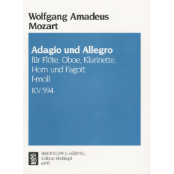Adagio und Allegro f-moll KV 594 - Wolfgang Amadeus Mozart / Arr. Karl Heinz Pillney