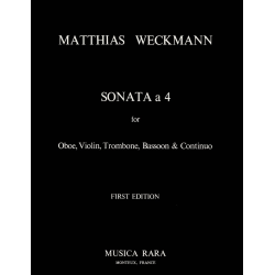 Sonata a 4 in d - Matthias Weckmann