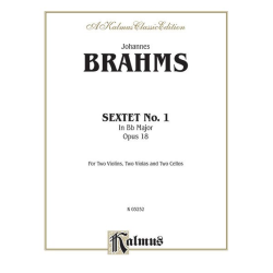 Sextet in B-Flat Major* Op, 18 - Johannes Brahms