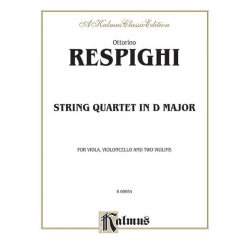 String Quartet in D Major (1907) - Ottorino Respighi