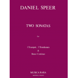 2 Sonaten in C - Georg Daniel Speer