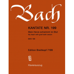 Kantate BWV 199 Mein Herze schwimmt im Blut - Johann Sebastian Bach / Arr. Max Schneider