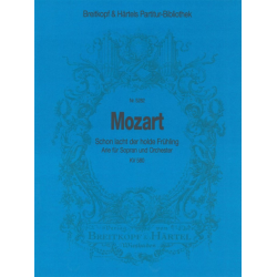 Schon lacht der holde Frühling KV 580 - Wolfgang Amadeus Mozart / Arr. Franz Beyer