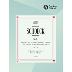 Lieder op. 19 - Othmar Schoeck