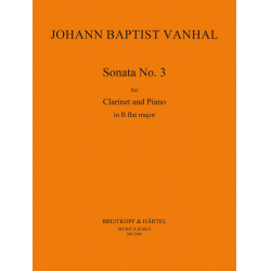 Sonate Nr. 3 in B - Johann Baptist Vanhal