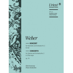 Klarinettenkonzert Nr. 2 Es-dur op. 74 - Carl Maria von Weber / Arr. Friedrich Hermann