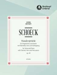 Wandersprüche op. 42 - Othmar Schoeck