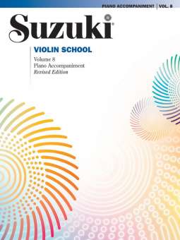 Suzuki Violin School Piano Acc 8 Rev