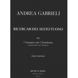 Ricercar del sesto tuono - Andrea Gabrieli