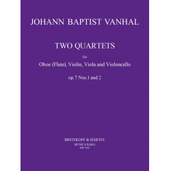 Quartett op. 7 Nr. 1 + 2 - Johann Baptist Vanhal