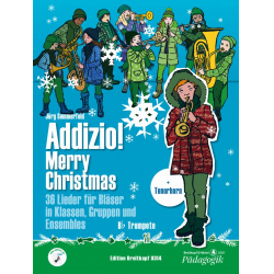 Addizio!  Merry Christmas - Schülerausgabe (Trompete in Bb / Tenorhorn in Bb) - Jörg Sommerfeld