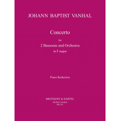 Konzert F-dur - Johann Baptist Vanhal / Arr. Robert Paul Block